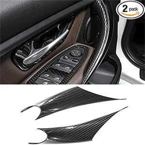 Carbon Fiber Door Handle Cover Driver Side Passenger Side Doors Pull Handles Covers For BMW 3 4 Series 320i 328i 330i 335i F30 F31 428i 435i F32 F36 Parts