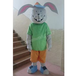 Хэллоуин кроликов талисмана костюм высокого качества настроить мультфильм пасхальный кролик аниме тема персонаж унисекс взрослые наряд рождественские карнавал модное платье