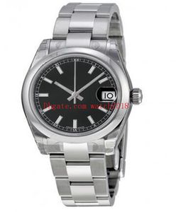 Damenuhren 178240 278274 31mm romen schwarz weiß Zifferblatt mechanisch automatisch Silber Edelstahl armband luxus damen armbanduhren