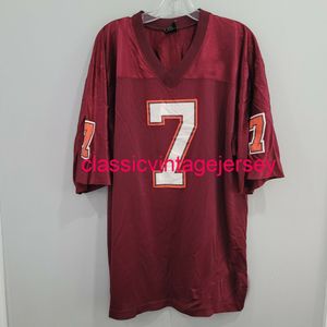 100% Stitched NCAA Virginia Tech Michael Vick 7 Throwback Jersey Custom any name number XS-5XL 6XL Jersey Men Women Youth
