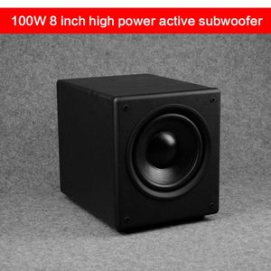Wholesale active subwoofer hifi resale online - Mini Speakers W Household High power Inch Subwoofer Speaker Active Fever HiFi High Fidelity Long Stroke