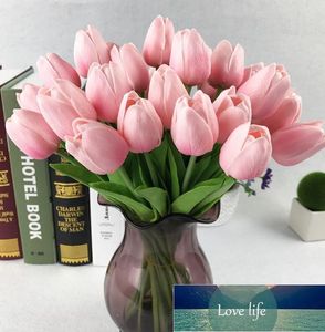 Mini Tulip Flower PU Tulips Artificial Flowers Wedding Silk Flower Decorative Bouquet Home Garden Decor dff2003 Factory price expert design Quality Latest Style