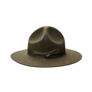 X047 U S Marine Corps Adult Wool Fe Hats Adjustable Size Woolen Army Green Hats Fe Hat Men Fashion Womens Church Hats 211227184w