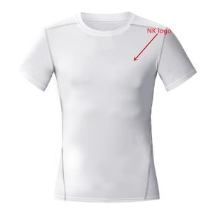 T-shirt da uomo Compressione ad asciugatura rapida T-shirt a maniche corte traspirante aderente ad alta elasticità sportiva T-shirt a maniche corte da corsa