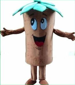 Estilo Performance Pequeno Tree Mascot Traje Halloween Christmas Christmas Festa Dos Desenhos Animados Personagens Personagens Terno Adulto Mulheres Vestido Carnaval Unisex Adultos