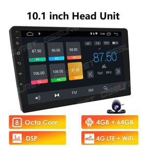 Neue 10,1-Zoll-Auto-Audio-GPS-Navigation für Universal ohne Canbus-System, WLAN, DSP, Carplay, Sprachsuche, Aufruf, USB, Superladung, DAB