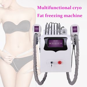 Cryolipolys Fat Freeze Vakuum Cool Traetment Gå ner Vikt Säkerhetskrigoterapi Lipolaser Caivtation RF-maskin för kroppsform