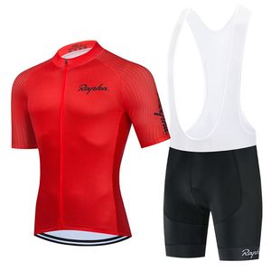 Cykling Jersey sätter Rapha Team Bike Shorts 20D BIB Set Quick Step Ropa Ciclismo Mens MTB Summer Pro Cykel Maillot Bottom Clothing