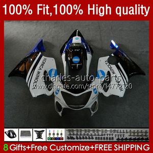 Injektionsformkropp för Honda CBR 600 F4I FS CC F4 I 600F4I 600CC 04-07 55NO.29 CBR600F4I CBR600 F4I Blue Konica 04 05 06 07 CBR600FS 2004 2005 2006 2007 OEM Fairing Kit