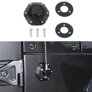 Black Radio Antena Podstawowa pokrywa dla Jeep Wrangler 2007-2021 JK JKU JL JLU Gladiator JT