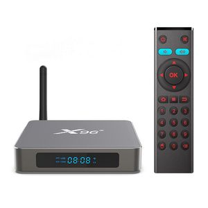 X96 X6 TV Box Android 11 8GB ОЗУ 128GB RK3566 Поддержка 4K 2T2R MIMO DUAL WIFI 1000M 4G 64GB 32GB Media Player TVBOX