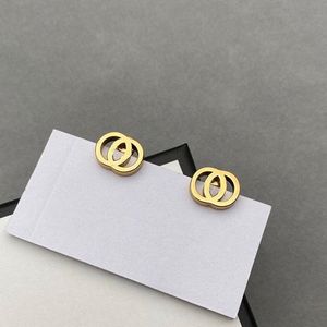 20 Mixed Styles Luxury Women Fashion Earrings Designer Letter Stud Retro Ring Pendant Top Quality Engagement Earring For Lady Wholesale