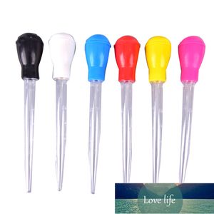 30ml BBQ Tools Rubber Head Plastic Pipette Pump Pipe Gadgets Poultry BBQ Syringe Pastry Tube Barbecue Oil Dropper Cooking Tool