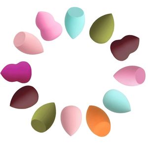 1 pieza de polvo cosmético para maquillaje, esponjas de maquillaje multicolor, herramientas de maquillaje de belleza, accesorios, esponja al por mayor a granel