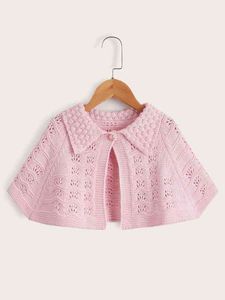 Poncho in maglia Baby Pointelle LEI