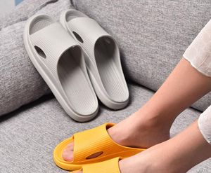 Men Women Fashion Home Slippers Soft Bottom Sandals 8 Color Rubber Foam EVA Antiskid Silent Slipper