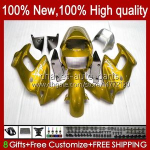 OEM Ciało dla Honda Superhawk VTR1000F VTR-1000F 1997 1998 1999 2000 01 02 03 05 51NO.165 VTR 1000 VTR1000 Metal Golden F 1000F 97 98 99 00 2001 2002 2003 2004 2004 2005 Owalnia