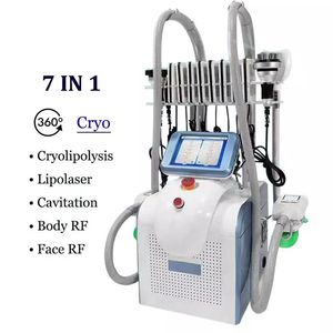 Nieuwste draagbare cryolipolysis dikke bevriezing afslanken machine vacuüm vet reductie cryotherapie cryo fat freeze machine lllt lipo laser thuis VS.