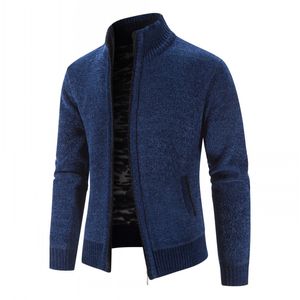 2021 giacca cardigan uomo autunno inverno uomo cappotto maglione caldo uomo maglione lavorato a maglia cardigan solido giacche uomo abbigliamento casual da uomo