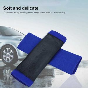 Asciugamani di argilla calda per la pulizia dell'auto da 30 * 30 cm Asciugamani per lavaggio auto con asciugamano per barra di argilla blu Spazzola per ruote