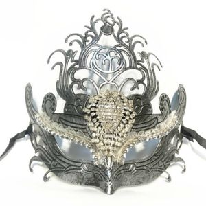 H3391 Masquerade Dance Mask Women Stage Nightclub Festa di Natale Maschere in argento dorato Ragazza Carnival Ball Accessori anonimi