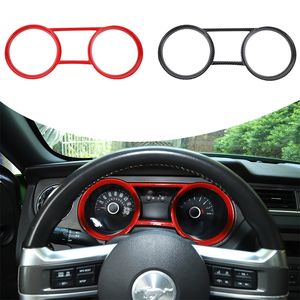 ABS Bil Dashboard Bezel Decoration Cover för Ford Mustang 2009-2013 Interiörtillbehör