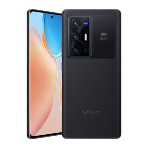 オリジナルvivo x70 Pro + Plus 5G携帯電話12GB RAM 256GB 512GB ROM Snapdragon 888 + 50mp HDR NFC Android 6.78インチAmoledフルスクリーンフィンガープリントIDフェイススマート携帯電話