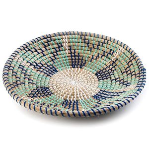 Wholesale seagrass wall basket resale online - Storage Baskets Woven Wall Basket Decor Seagrass Boho Decor For Home Bohemian Living Room Hanging