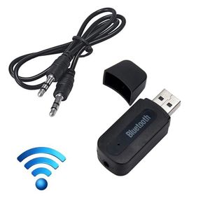 Car USB 3.5mm Jack Wireless Bluetooth Receiver Adapter AMP USB Dongle for Mobile Phone Computer PC Car Speaker 3.5mm Music Stereo Receiver