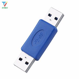 Großhandel 100 teile/los USB3.0 Adapter M-M Typ A Stecker auf Typ A Stecker Koppler Gender Changer Connector Pro