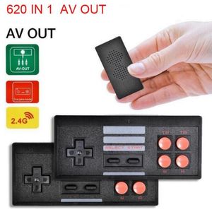 Extreme Super Mini Box 2.4G Wireless Gamepad Handheld Game Player 620games Retro 8 Bit Games Support TV Output Game Console