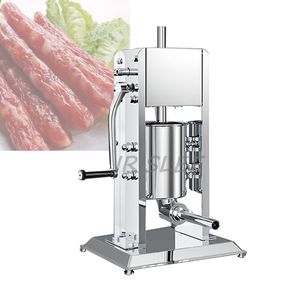 Stainless Steel Sausage Machine Filling Sausage Filler Vertical Manual Stuffer maker Meat Tools
