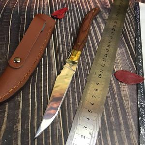 High Hardness Tactical Fixed Blade Hunting Knife Wood Handle Outdoor Camping Knives Survival EDC Tools Multi-funtion