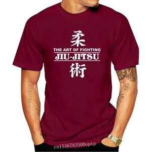 Męskie koszulki MMA / BJJ Brazylijski obóz Jiu Jitsu Ju Walka Black Men Letni styl Moda Casual Tees Nowości T Shirt