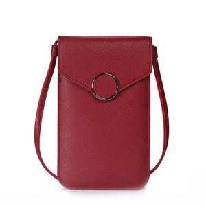 Moda Nowe Kobiety Torby Na Ramię Skórzane Panie Crossbody Telefon Tote Torba Portfele Portfel Wakel