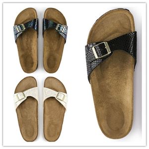 Boken Brand famoso brik casual scarpe sandali piatti da donna di alta qualità con fibbia Pantofole da spiaggia estive casual Pantofole in vera pelle