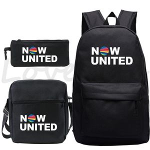 Ryggsäck Mochila nu United Prints 3 st Set ryggsäck för tonåringar Bokväska Tjejer Pojkar Skolväskor reser Bagpack Daily Rucksack