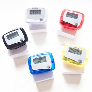 Contapassi LCD tascabile Mini contapassi a funzione singola Contapassi Contapassi per uso sanitario Jogging Corsa