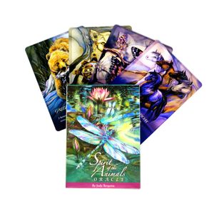 Espíritos dos Animais Oracle Cartões Tarot Mystical Guidance Divination Entertainment Partys Board Game Suporta Atacado