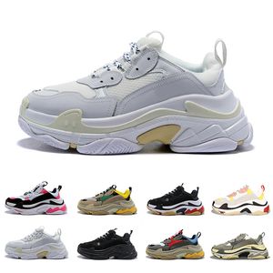 2021 Fashion Triple Running S skor för män Kvinnor Svart Röda vita gröna skor Tennis Herr Outdoor Sports Sneakers Shoe 36-45