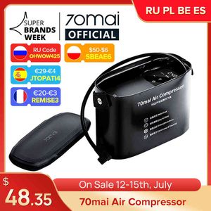 70mai Compressore 12V Pompa di Aria Elettrica Gonfiatore Pneumatici Auto Pumb per 24V Auto Moto Bicicletta Palla