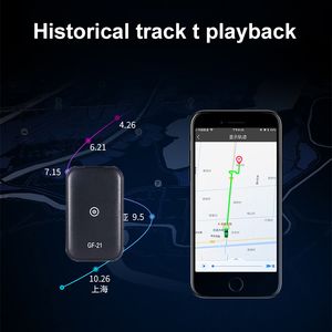 Mini GPS Car Tracker App Anti-Lost Device Voice Control Recording Locator High-definition Microphone WIFI+LBS+GPS
