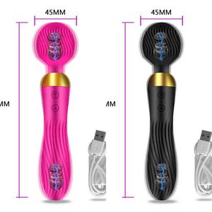 NXY SEX VIBRATERS 18 스피드 강력한 딜도 진동기 AV POWER G - SPOT 자극 게임 여성용 Clitoris 성인용 제품 18 1215