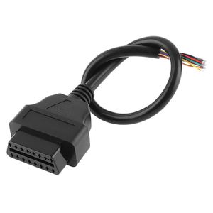 Strumenti diagnostici Set di connettori per cavi elettrici a 6 pin Connettori automatici OBD-II Femmina Collegare la linea di apertura dell'interfaccia per auto