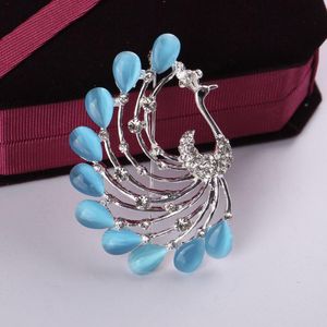 Pins, Brooches Personality Peacock Brooch Jewelry For Women/men Fashion Pins Metal Scarf Wedding Gift Diy Jewellery Accessories