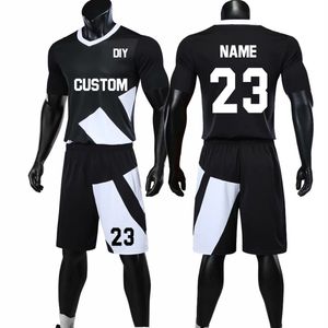 custom basketball jersey any team name and number stitched color white blue black