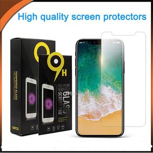 High quality H Screen Protector For iPhone Pro Max XS XR Large Arc Tempered Glass Samsung A13 LG Aristo Moto G Stylus Pixel Pro One Plus OPPO HUWEI XIAOMI