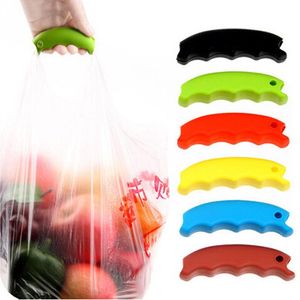 Wholesale convenient shopping for sale - Group buy Comfortable Portable Silicone Mention Dish For Shopping Bag Convenient Bag Hanging Mention Dish Kitchen Save Effort Tool Gadget XVT0343