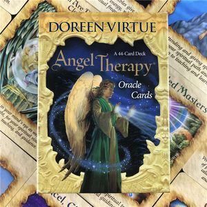 44 Card Deck Angel Therapy Oracles Cards English Tarot Cards Game Playing Card For Fun Board Games Entertainment Toy Gift