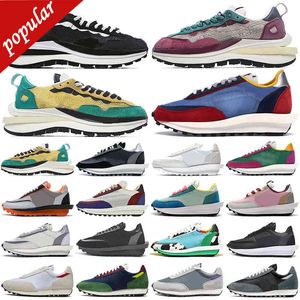 36-45 2021 LDV LDWAFFLE WAFFLE Męskie buty do biegania Sport Fuchsia Royal Red Nylon White Daybreak Green Gusto Men Men Sneakers